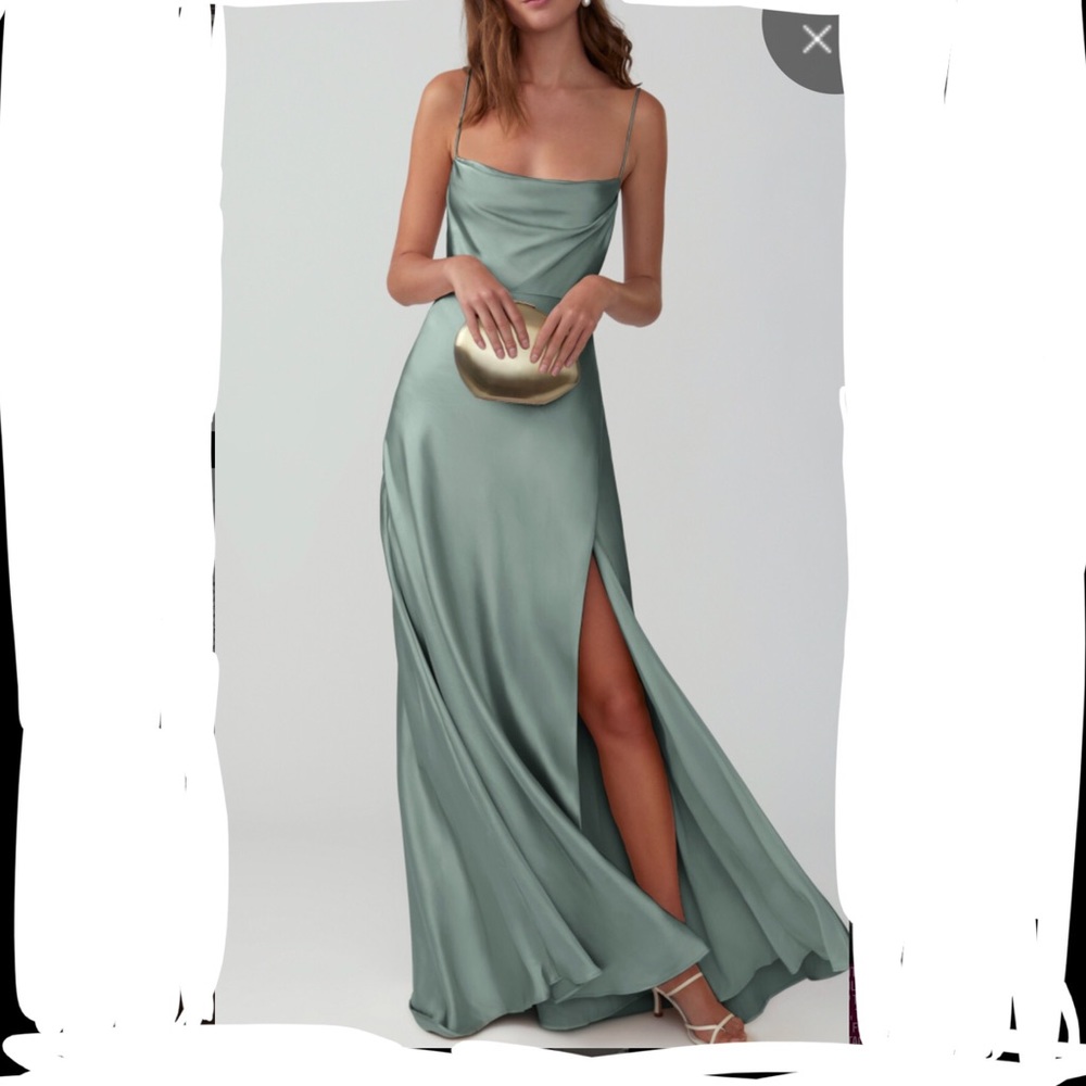 Fame and Partners Strappy Draped Gown (aka the Rosabel Dress)